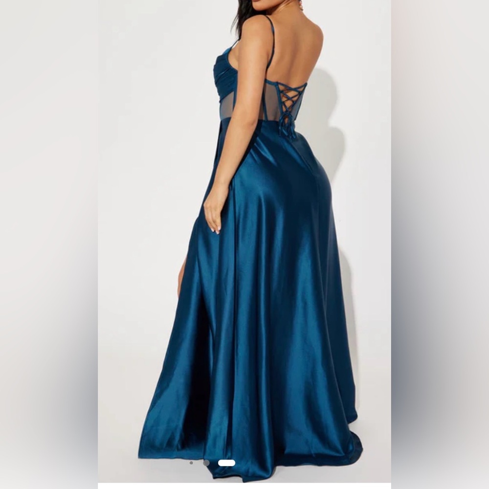 Fashion Nova Satin Dress - Picture 6 of 6
